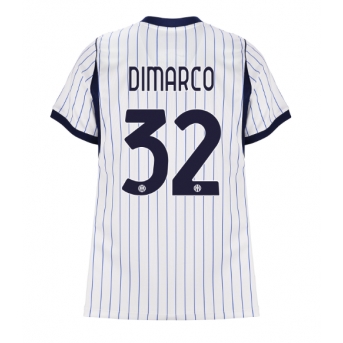 Inter Milan Federico Dimarco #32 Maglia Gara Trasferta Repliche 2026-27 Donna Maniche Corte